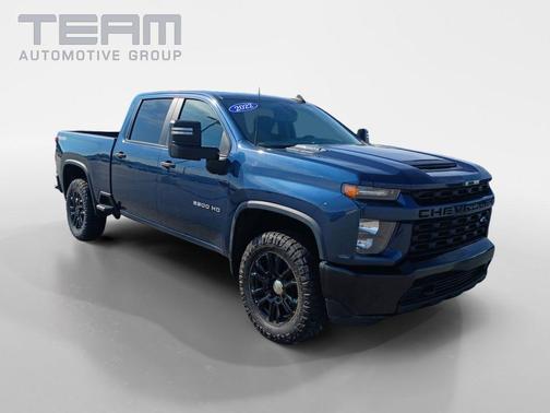 Northsky Blue Metallic 2022 Chevrolet Silverado 2500 Custom