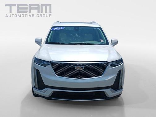Crystal White Tri-Coat 2021 Cadillac XT6 Premium Luxury FWD