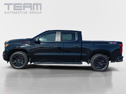 Black 2024 Chevrolet Silverado 1500 Custom