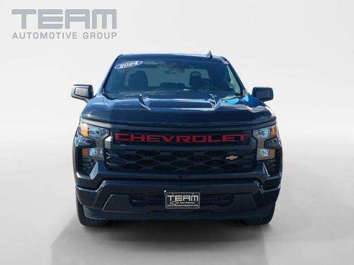 Black 2024 Chevrolet Silverado 1500 Custom