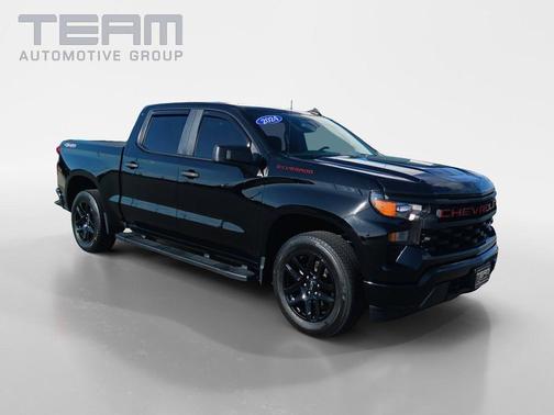 Black 2024 Chevrolet Silverado 1500 Custom