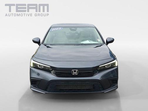 Gray 2023 Honda Civic EX