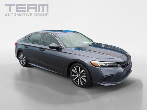 Gray 2023 Honda Civic EX