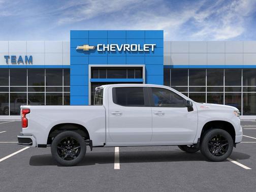 Summit White 2025 Chevrolet Silverado 1500 RST
