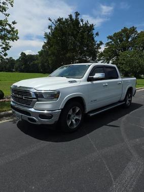 Ivory White 2021 RAM 1500 Laramie