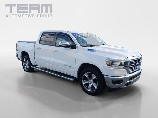 Ivory White 2021 RAM 1500 Laramie