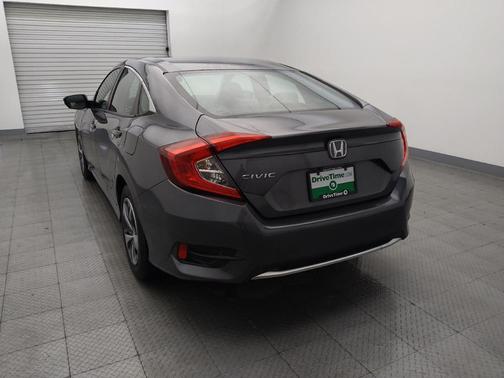 Modern Steel Metallic 2019 Honda Civic LX