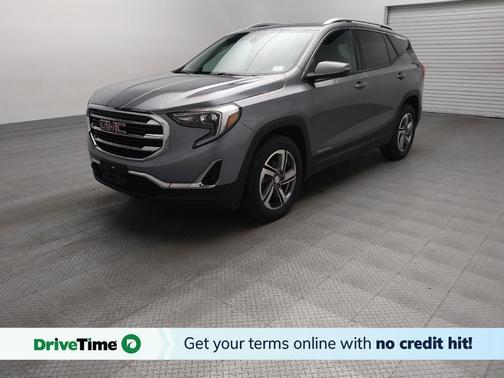 Satin Steel Metallic 2021 GMC Terrain SLT