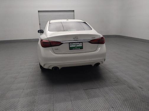 White 2018 INFINITI Q50 3.0t LUXE
