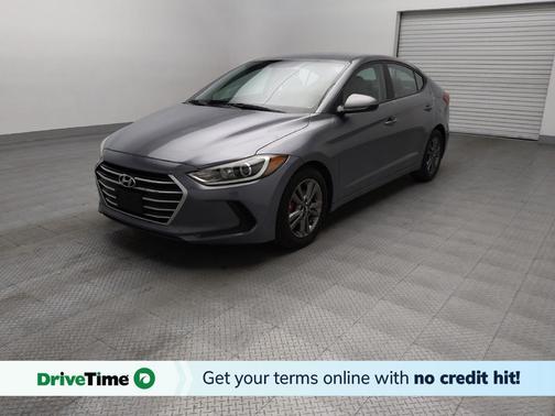 Machine Gray 2018 Hyundai ELANTRA SEL