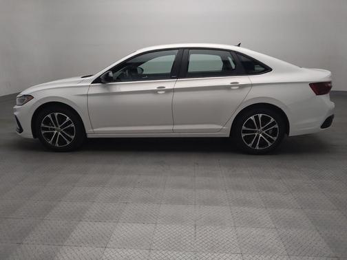 Pure White 2025 Volkswagen Jetta 1.5T Sport