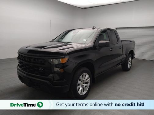 Black 2023 Chevrolet Silverado 1500 Custom