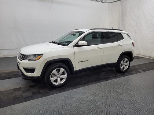 White Clearcoat 2020 Jeep Compass Latitude