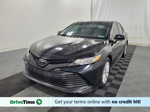 Midnight Black Metallic 2019 Toyota Camry LE