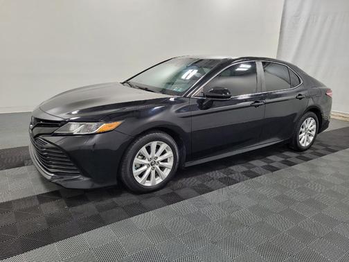 Midnight Black Metallic 2019 Toyota Camry LE