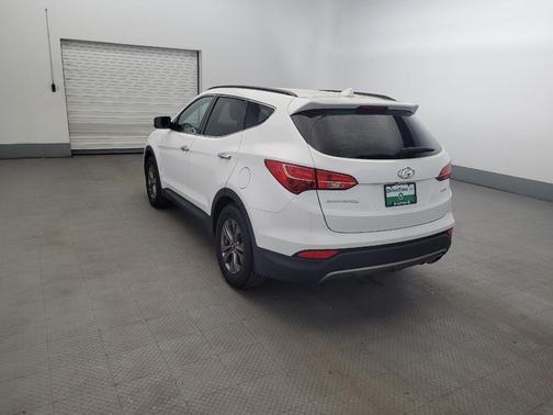 White 2014 Hyundai Santa Fe Sport 2.4L