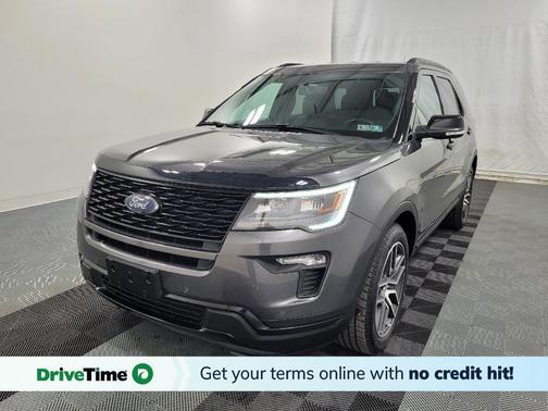 Magnetic Metallic 2018 Ford Explorer Sport