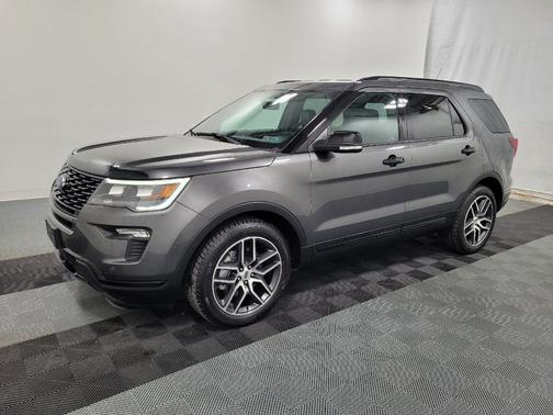 Magnetic Metallic 2018 Ford Explorer Sport