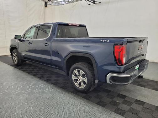Pacific Blue Metallic 2020 GMC Sierra 1500 SLE
