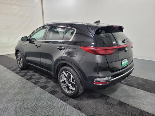Black Cherry 2021 Kia Sportage EX
