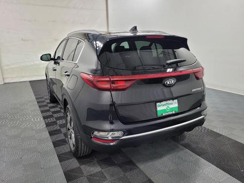 Black Cherry 2021 Kia Sportage EX