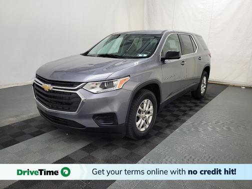 Satin Steel Metallic 2020 Chevrolet Traverse LS