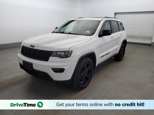 Bright White Clearcoat 2018 Jeep Grand Cherokee Upland