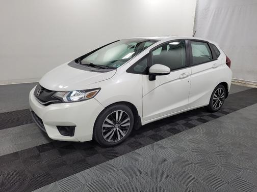 White Orchid Pearl 2015 Honda Fit EX-L