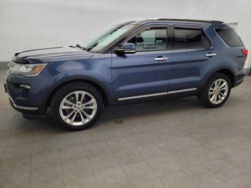 Blue Metallic 2018 Ford Explorer Limited