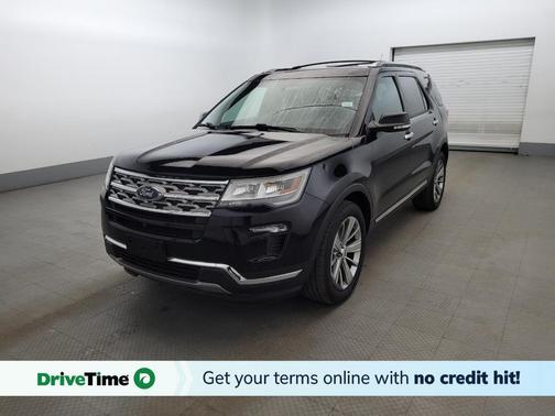 Shadow Black 2018 Ford Explorer Limited