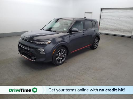 Gravity Gray 2022 Kia Soul GT-Line