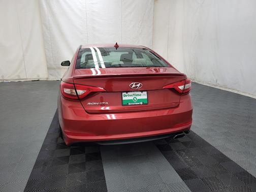 Scarlet Red 2017 Hyundai SONATA SE