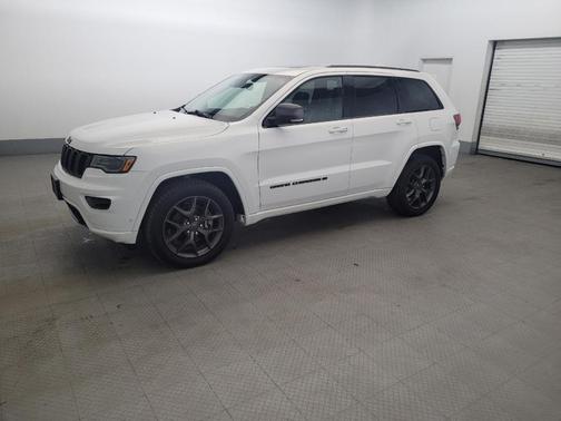 Bright White Clearcoat 2021 Jeep Grand Cherokee 80th Anniversary 4x4