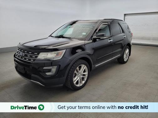 Shadow Black 2017 Ford Explorer Limited