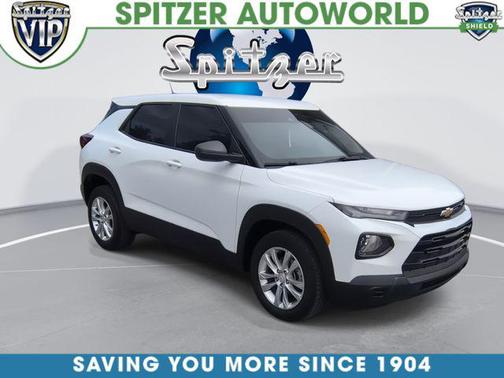 Summit White 2023 Chevrolet Trailblazer LS
