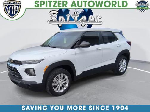 Summit White 2023 Chevrolet Trailblazer LS