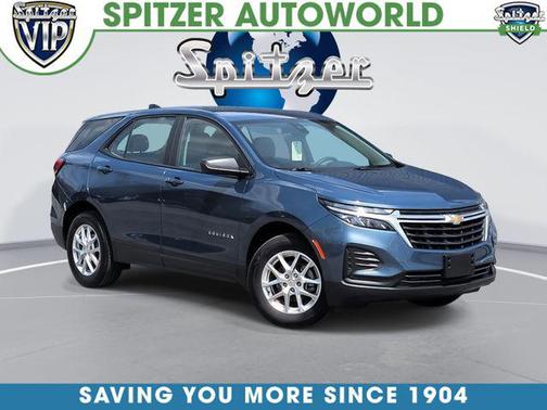 Lakeshore Blue Metallic 2024 Chevrolet Equinox LS