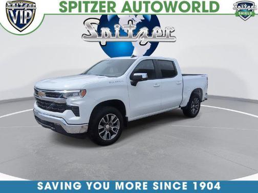 Summit White 2026 Chevrolet Silverado 1500 LT