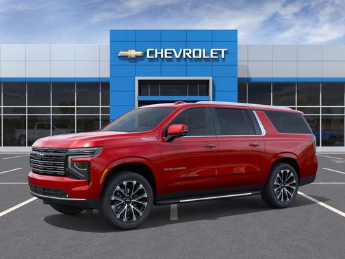 Radiant Red Tintcoat 2026 Chevrolet Suburban High Country, 4WD
