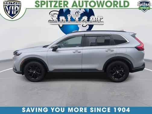 Lunar Silver Metallic 2024 Honda CR-V Hybrid Sport AWD