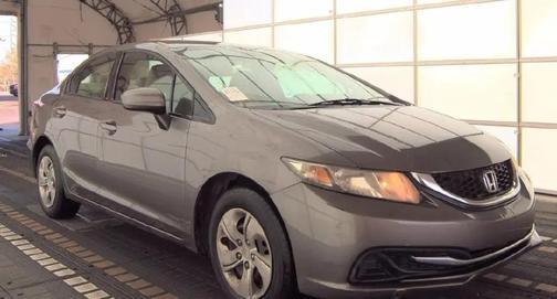 BROWN 2014 Honda Civic LX