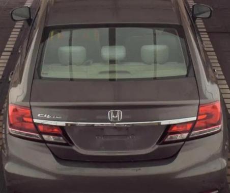 BROWN 2014 Honda Civic LX