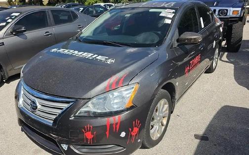 GRAY 2015 Nissan Sentra SV