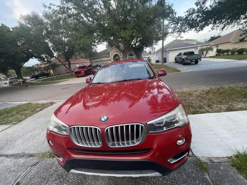 RED 2016 BMW X3 xDrive28i