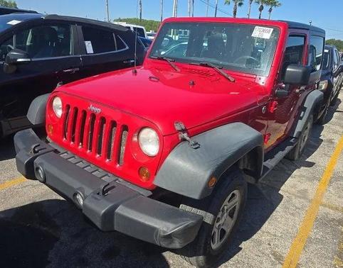 RED 2011 Jeep Wrangler Sport