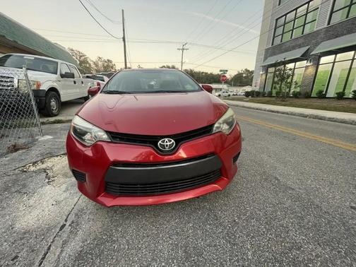 RED 2016 Toyota Corolla LE