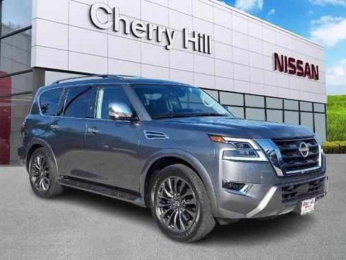 Gun Metallic 2023 Nissan Armada Platinum
