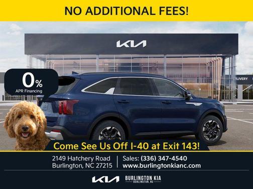 Midnight Lake Blue 2026 Kia Sorento S