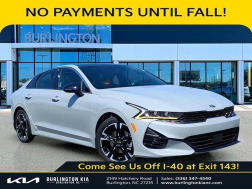 Wolf Gray 2021 Kia K5 GT-Line