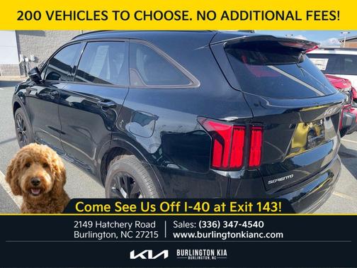 Ebony Black 2023 Kia Sorento SX